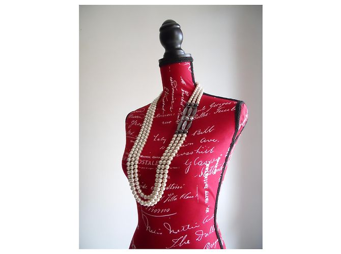 Weekend Max Mara Collana lunga di perle finte MAX MARA WEEKEND - vista 7