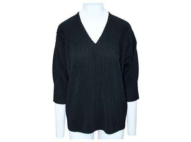Issey Miyake Plissee mit V-Ausschnitt - Ansicht 2