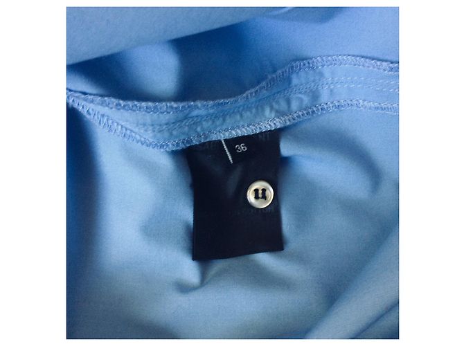 Top Isabel Marant de algodón azul claro - vista 4