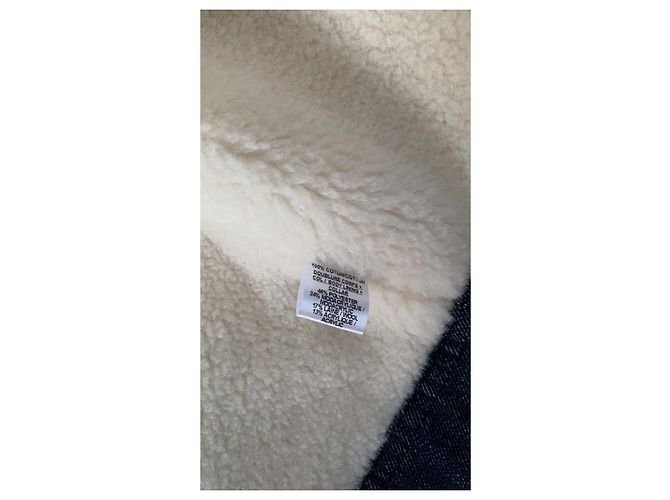 Christian Dior Jeansmantel Dunkelblau - Ansicht 4