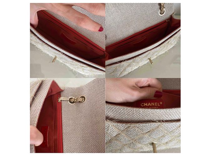 Chanel Médium classique Beige - vue 14