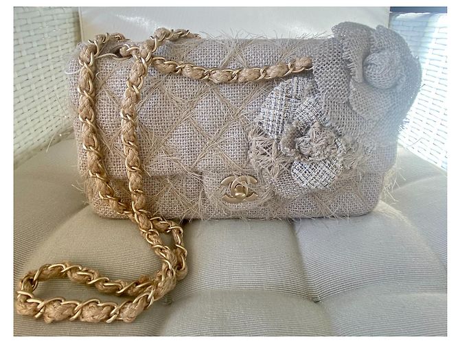 Chanel Médium classique Beige - vue 7