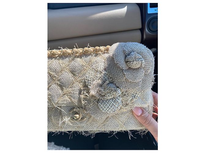 Chanel Médium classique Beige - vue 9