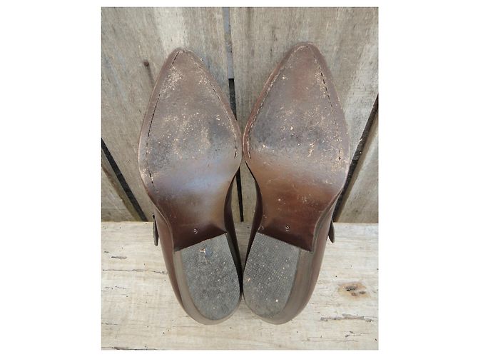 Scarpe con fibbia Sartore P. 42 Marrone scuro - vista 6