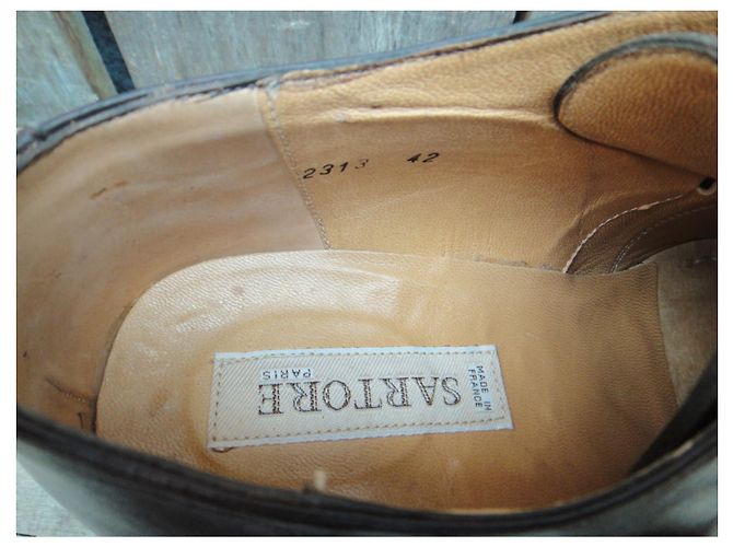 Scarpe con fibbia Sartore P. 42 Marrone scuro - vista 7