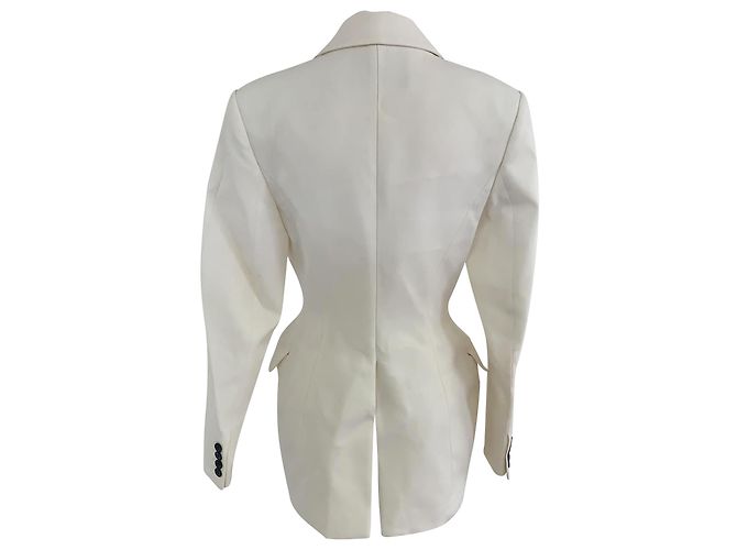 Thierry Mugler White Blazer - view 2