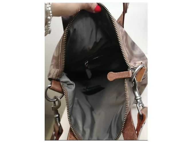 Diesel black gold borsa unicorni Multicolore - vista 3
