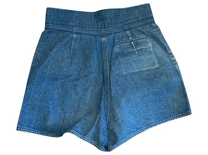 Chanel Pantaloncini Blu - vista 2