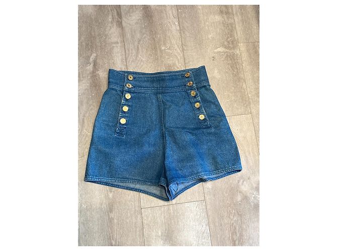Chanel Pantaloncini Blu - vista 3