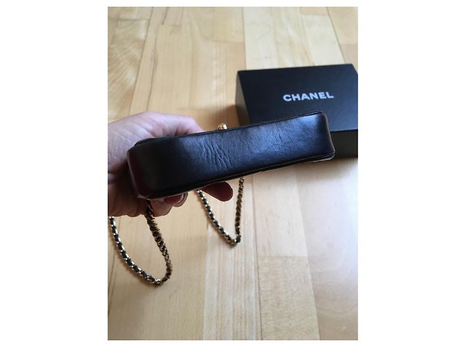 Timeless Borsa a mano Chanel in pelle nera Nero - vista 3