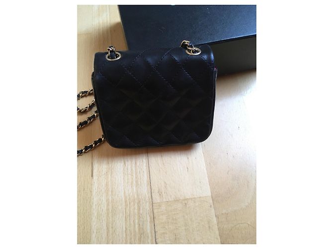 Timeless Borsa a mano Chanel in pelle nera Nero - vista 4