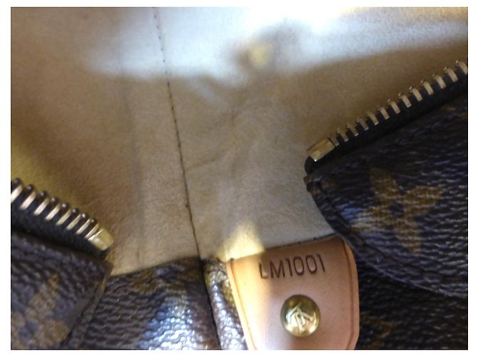 Louis Vuitton Luco GM Monogram Tote Marrone - vista 11