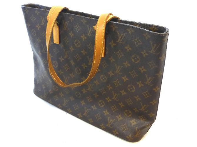 Louis Vuitton Luco GM Monogram Tote Marrone - vista 5