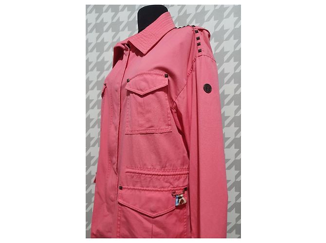 Blonde No.8 Chaqueta La Mole S Rosa de Algodón - vista 2
