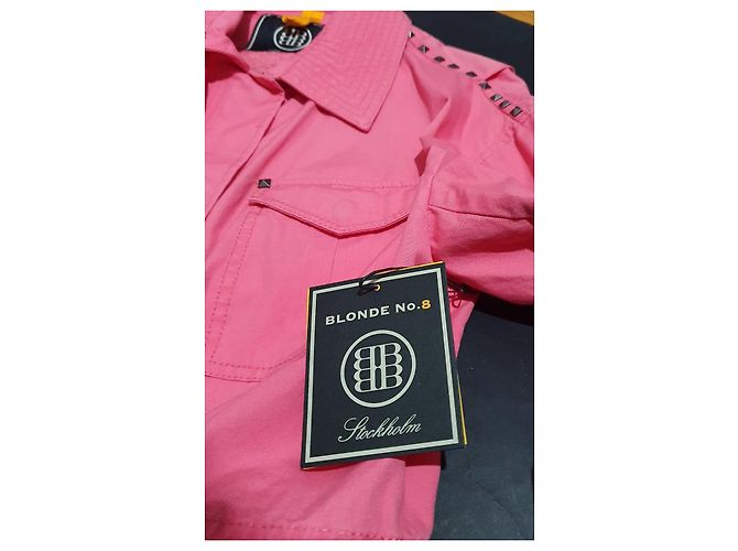 Blonde No.8 Chaqueta La Mole S Rosa de Algodón - vista 3