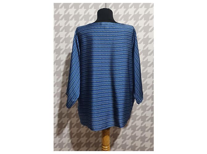 Top Michael Kors bleu en polyester L - vue 3