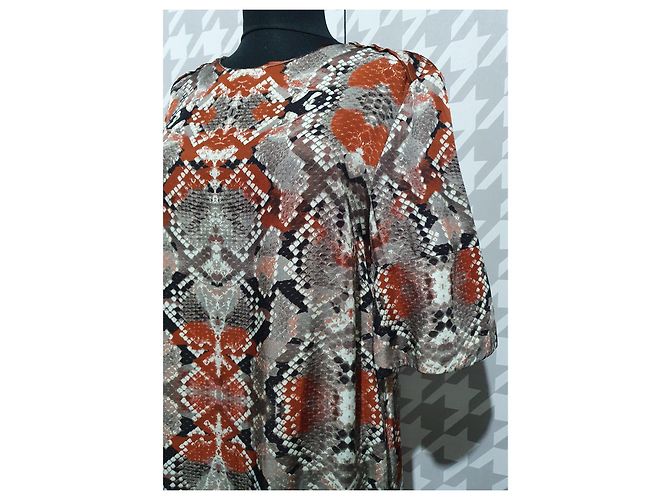Day Birger & Mikkelsen Schlangenmuster Viskose Kleid Mehrfarben - Ansicht 3