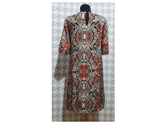 Day Birger & Mikkelsen Schlangenmuster Viskose Kleid Mehrfarben - Ansicht 4