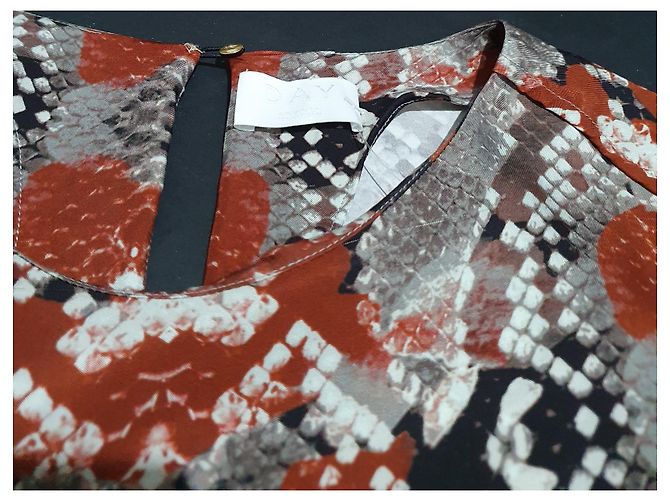 Day Birger & Mikkelsen Schlangenmuster Viskose Kleid Mehrfarben - Ansicht 5