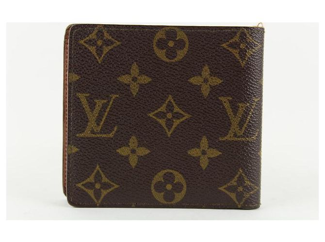 Louis Vuitton Monogram Slender Multiple Marco Florin Men's Bifold Wallet - view 7