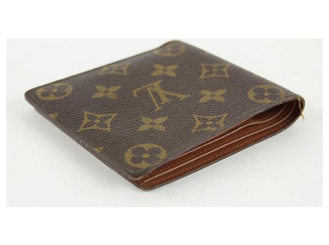 Louis Vuitton Monogram Slender Multiple Marco Florin Men's Bifold Wallet - view 8