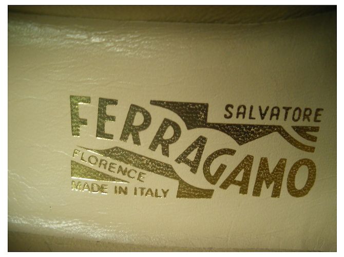 Décolleté Salvatore Ferragamo Pelle Blu Scuro 41 - vista 7