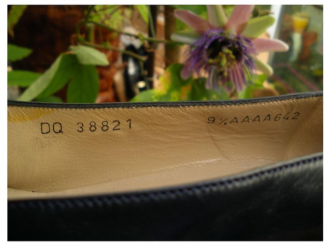 Décolleté Salvatore Ferragamo Pelle Blu Scuro 41 - vista 8