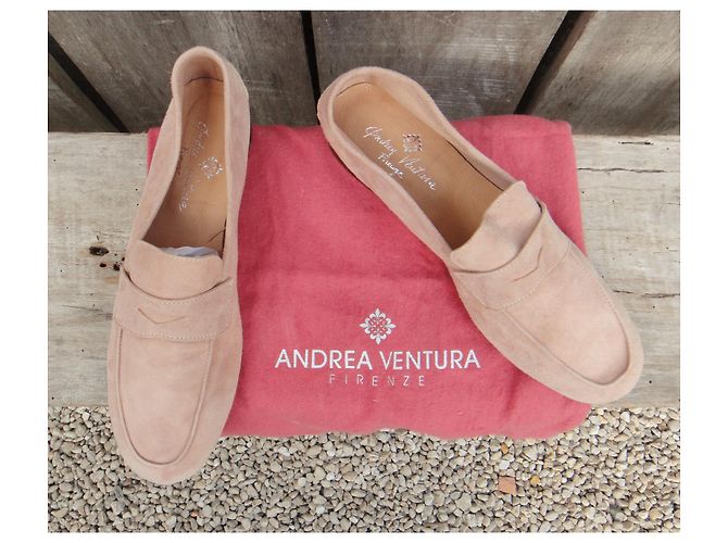 Autre Marque Andrea Ventura Firenze p mocassini morbidi 39 Beige - vista 2
