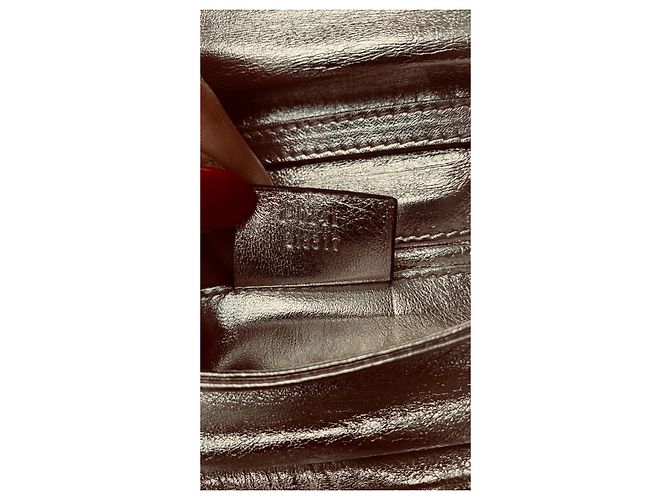 Pochette Gucci in pelle oro D'oro - vista 8