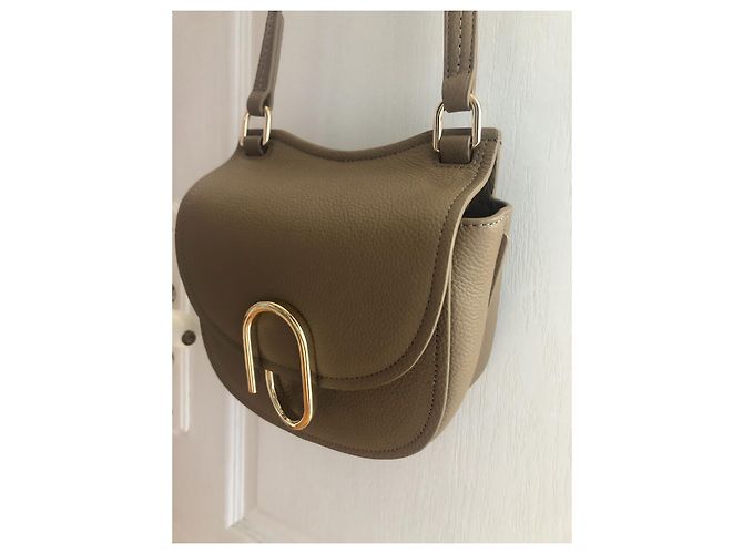 3.1 Phillip Lim Mini Alix Hunter Beige Marrone chiaro Caramello - vista 4