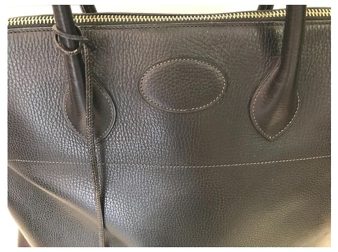 Borsa Hermès Bolide Nera in Pelle Modello Grande Nero - vista 3