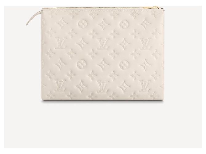 Coussin Borsa a mano Louis Vuitton Couscin PM pelle beige - vista 3