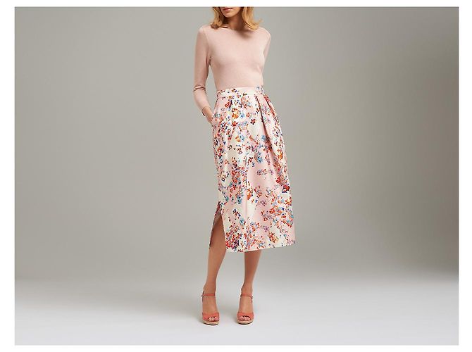 Lk Bennett Falda Tiara Floral Diamante Multicolor - vista 4