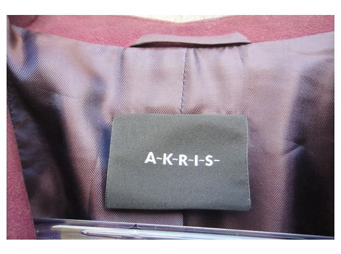 veste en daim Akris t 40 état neuf Lavande - vista 3