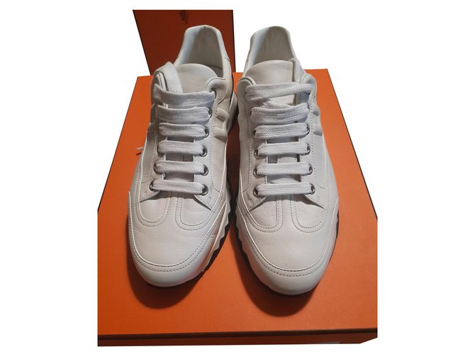 Baskets beiges - Hermès - Chaussures