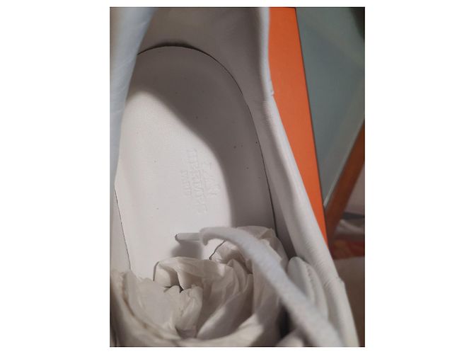 Hermès Femme Trail Sneaker Leder Weiß - Ansicht 3