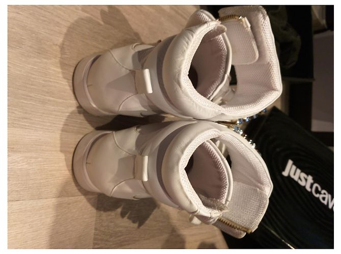 Sneakers Just Cavalli in pelle bianca 38 Bianco - vista 7
