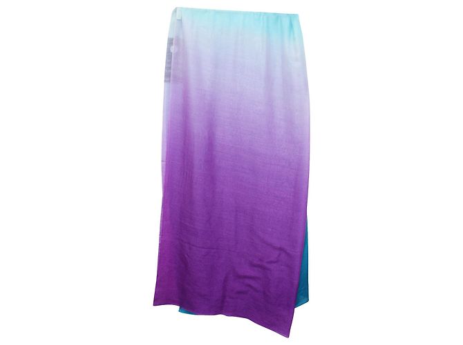Hermès Sciarpa Etole Plume Sunrise Cashmere Multicolore - vista 2