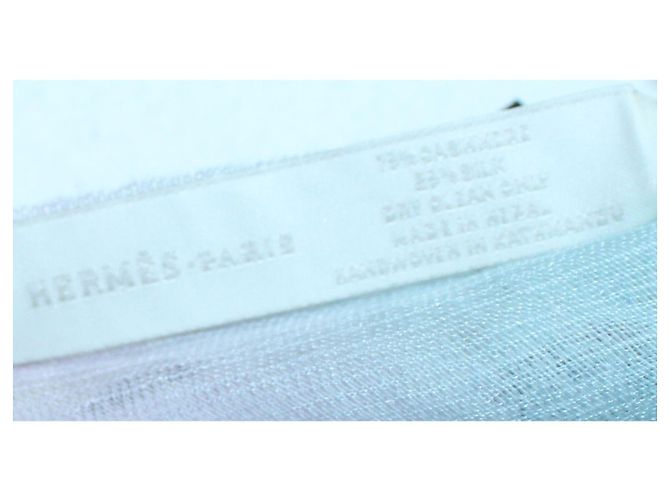 Hermès Sciarpa Etole Plume Sunrise Cashmere Multicolore - vista 3