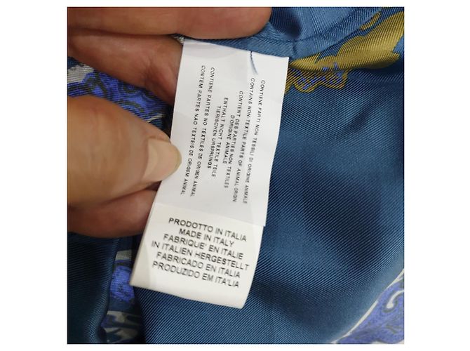 Etro camicia seta multicolor paisley Multicolore - vista 7