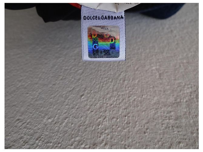 Cappotto Dolce & Gabbana Nero e Blu Lana e Cotone - vista 16