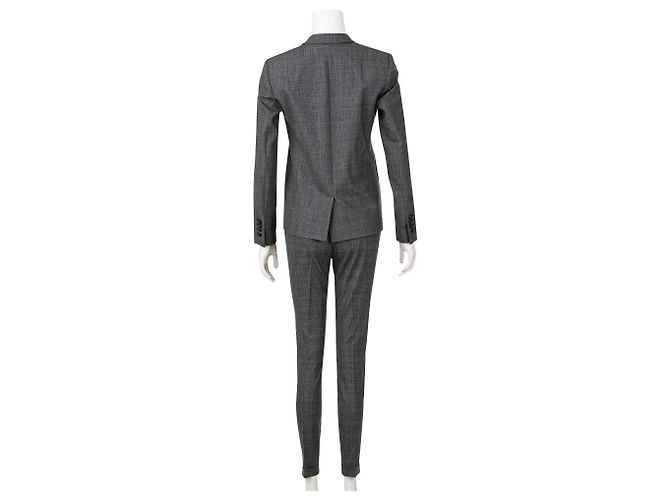 The Kooples Abito in pelle con revers a scacchi - vista 3