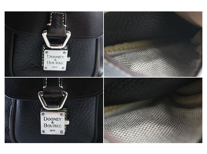 Dooney & Bourke Cartella in pelle marrone scuro - vista 11