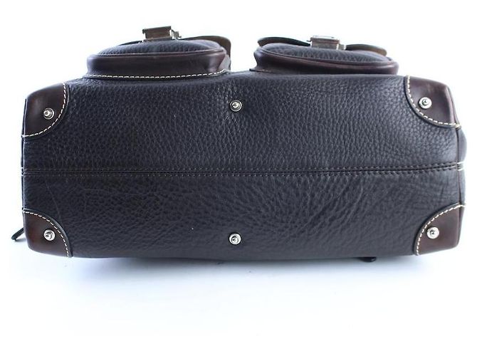 Dooney & Bourke Cartella in pelle marrone scuro - vista 4