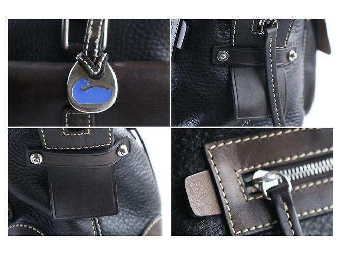 Dooney & Bourke Cartella in pelle marrone scuro - vista 7