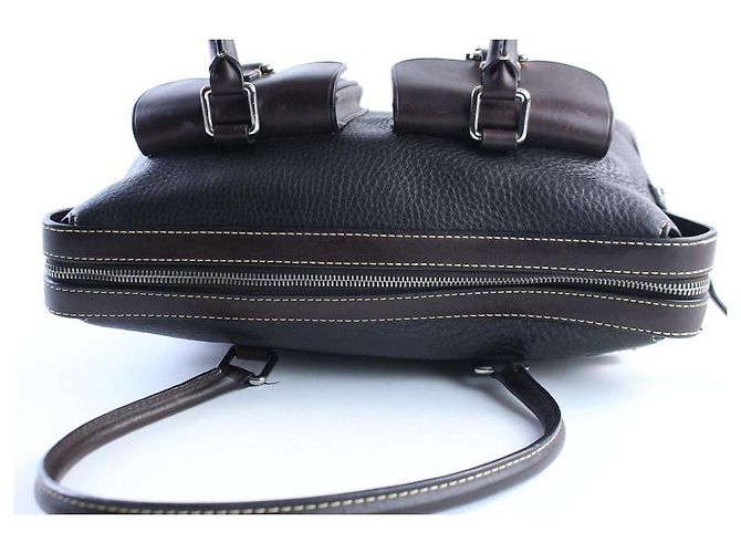 Dooney & Bourke Cartella in pelle marrone scuro - vista 8