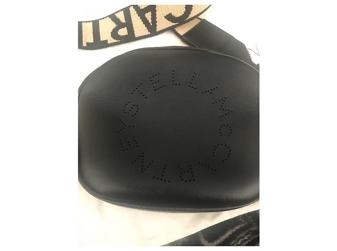 Stella Mc Cartney Borsa Stella McCartney in pelle vegana nera Nero - vista 4