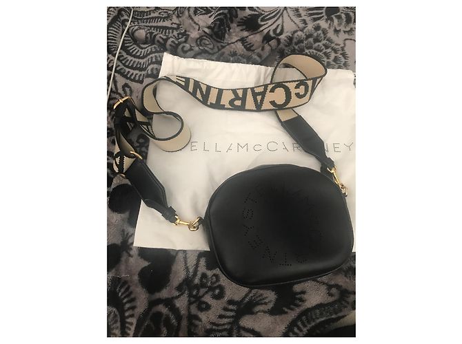 Stella Mc Cartney Borsa Stella McCartney in pelle vegana nera Nero - vista 5