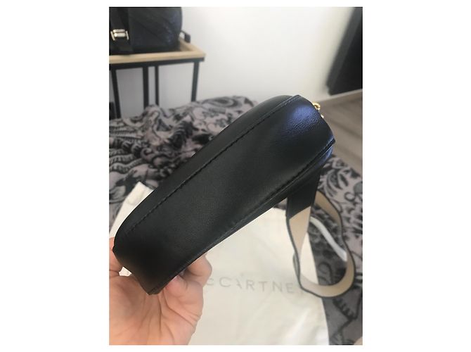Stella Mc Cartney Borsa Stella McCartney in pelle vegana nera Nero - vista 7