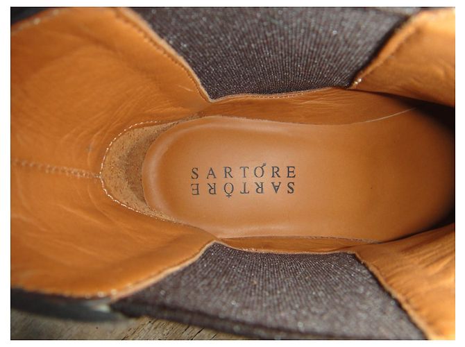 Sartore Botines Sartoe p 38 Nueva condición Gris pardo - vista 2
